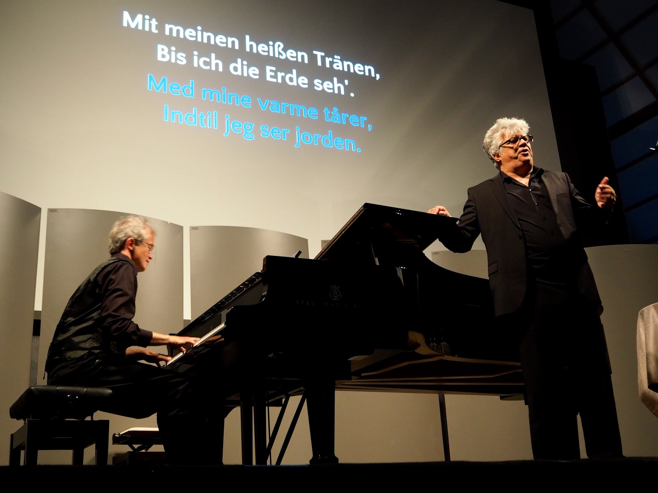 Werner Güra, tenor og Jens Fuhr, klaver